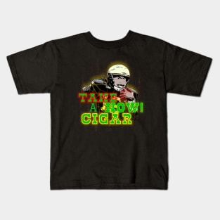 Ncaa Football Video Game | Take A Cigar Now Kids T-Shirt